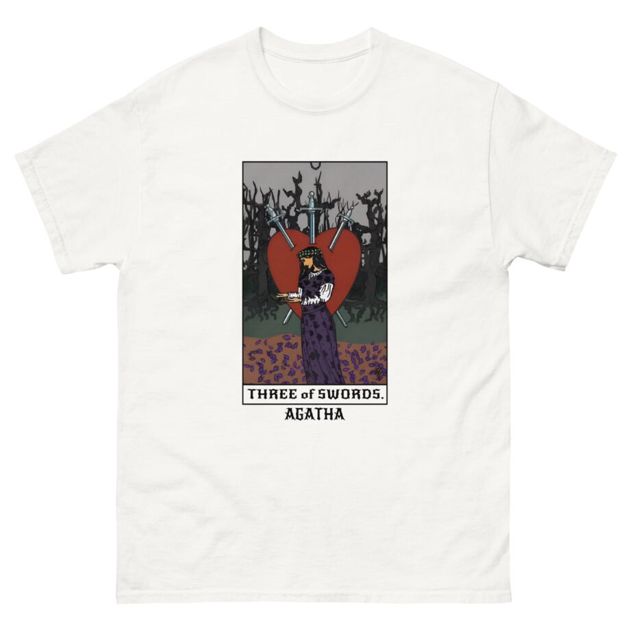 Marvel Agatha Three of Swords Tarot Unisex classic tee