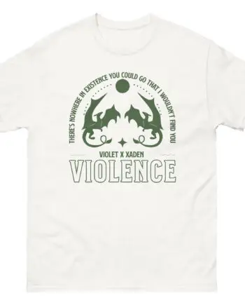 Fourth Wing Violet Violet and Xaden Unisex classic tee