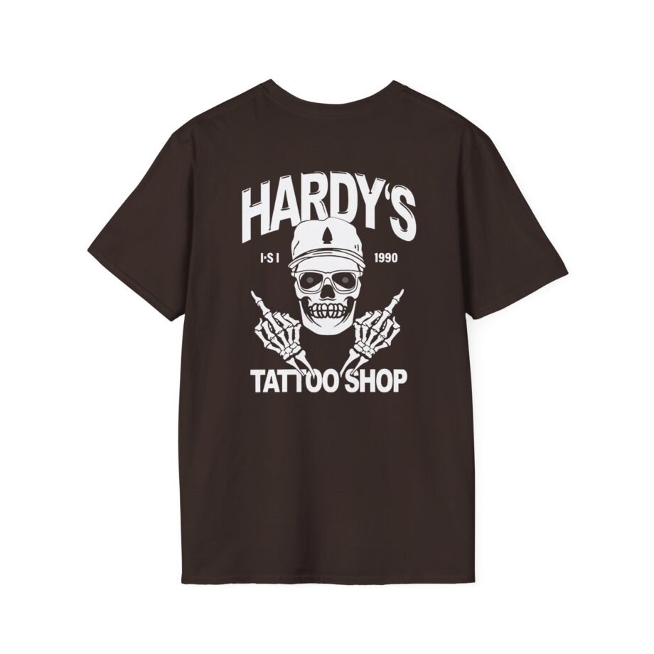 Hardy Tattoo Shop Unisex Softstyle T-shirt