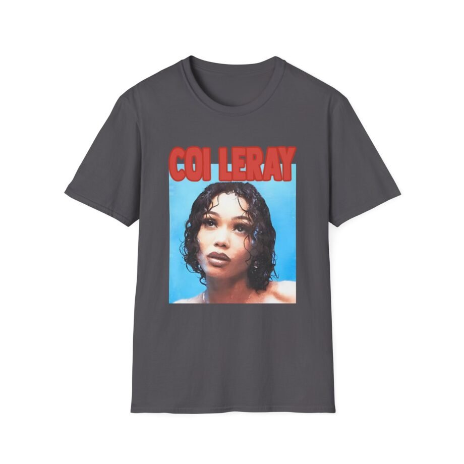 Coi Leray Portrait Unisex Softstyle T-shirt
