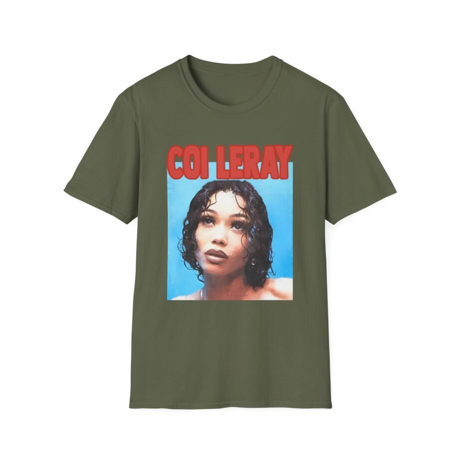 Coi Leray Portrait Unisex Softstyle T-shirt