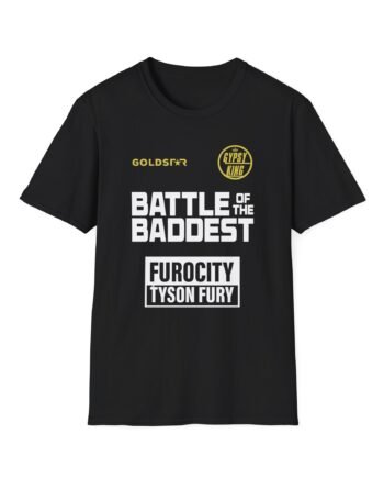 Tyson Fury Battle of the Baddest Unisex Softstyle T-shirt