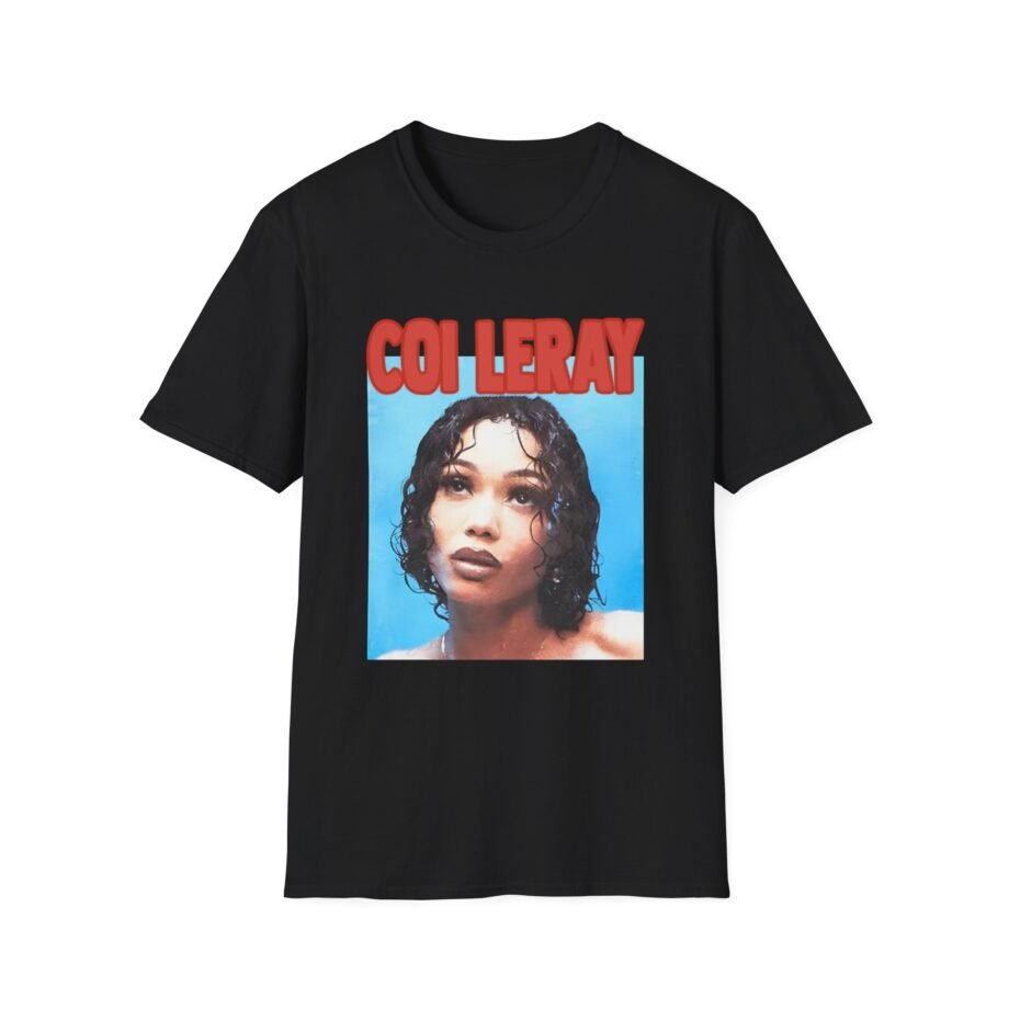 Coi Leray Portrait Unisex Softstyle T-shirt