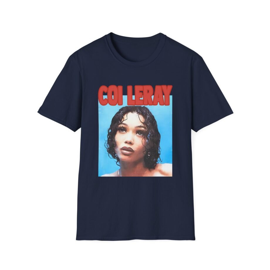Coi Leray Portrait Unisex Softstyle T-shirt