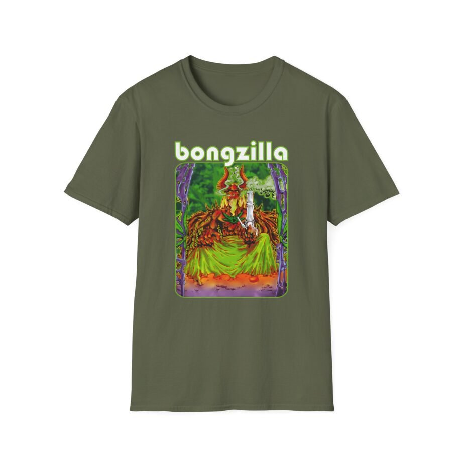 Bongzilla Gateway Album Art Unisex Softstyle T-shirt