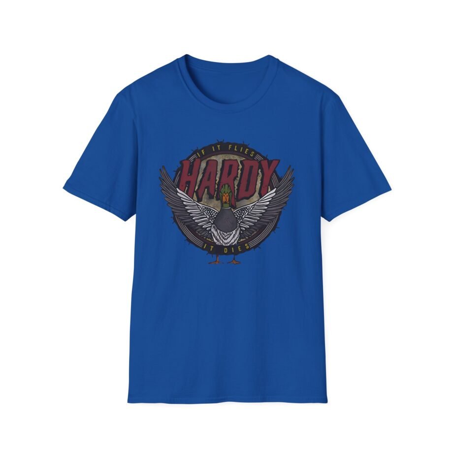 Hardy if It Flies Unisex Softstyle T-shirt