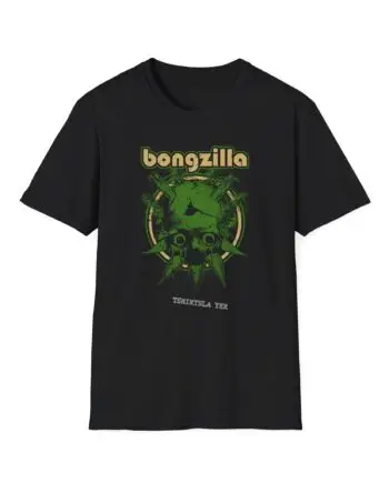 Bongzilla Bongskull Unisex Softstyle T-shirt