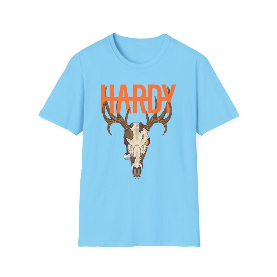 Hardy Deer Skull Unisex Softstyle T-shirt