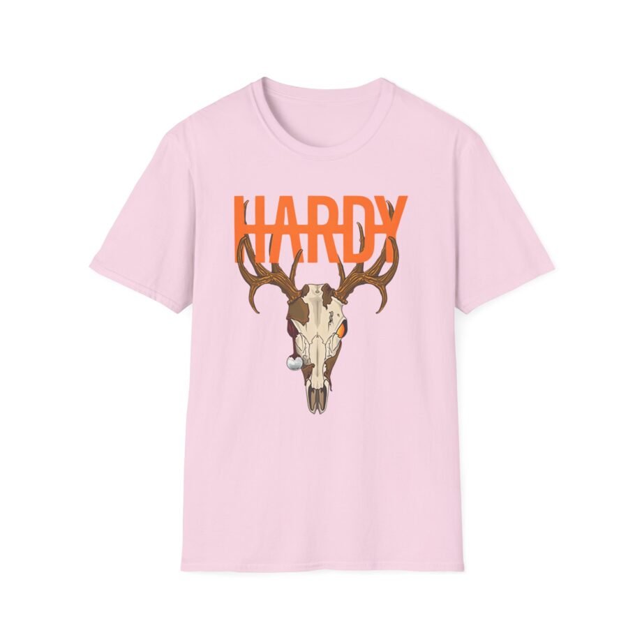 Hardy Deer Skull Unisex Softstyle T-shirt