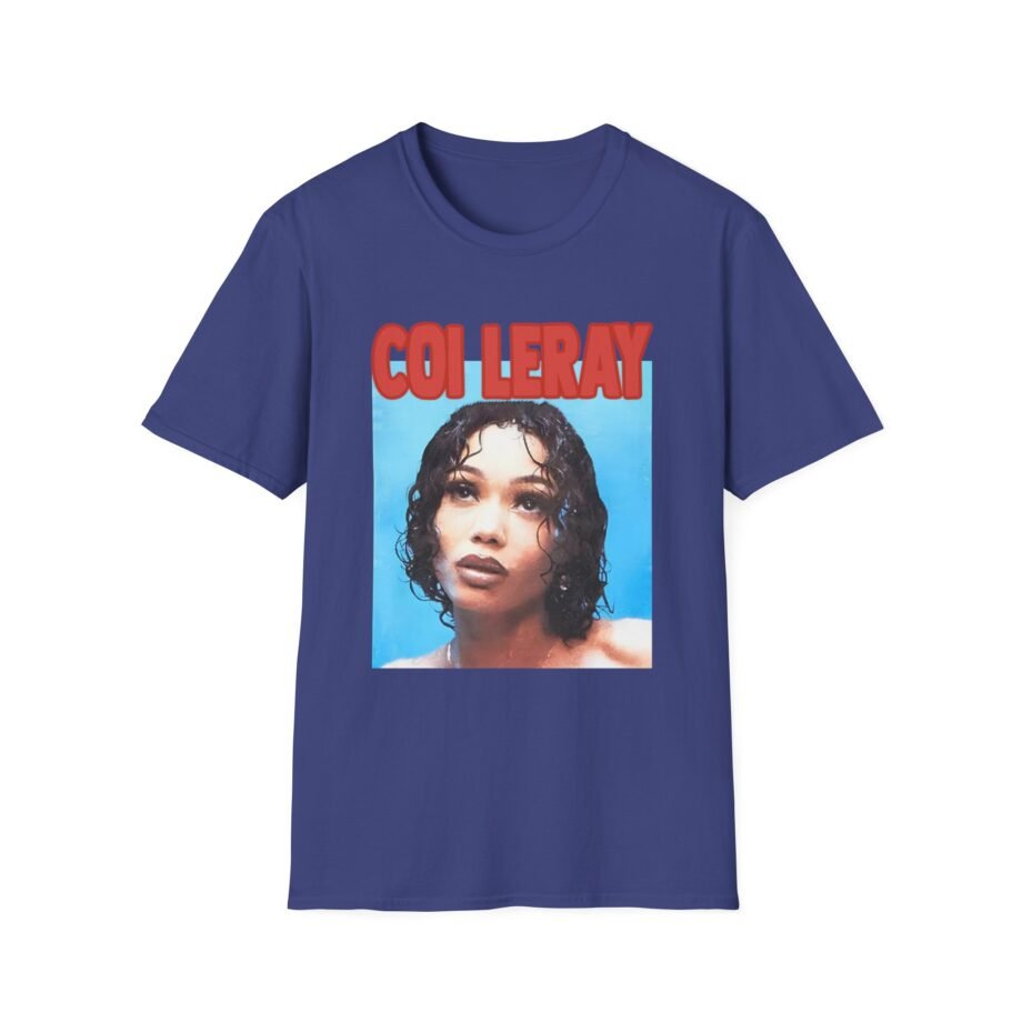 Coi Leray Portrait Unisex Softstyle T-shirt