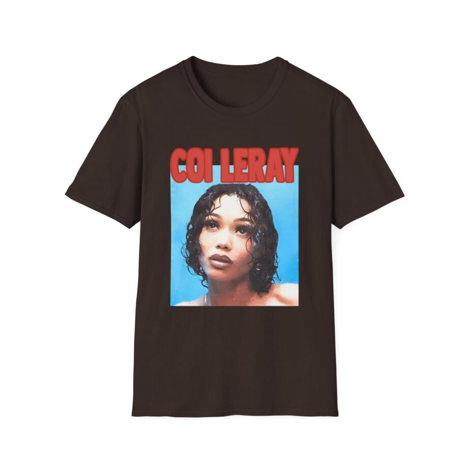 Coi Leray Portrait Unisex Softstyle T-shirt