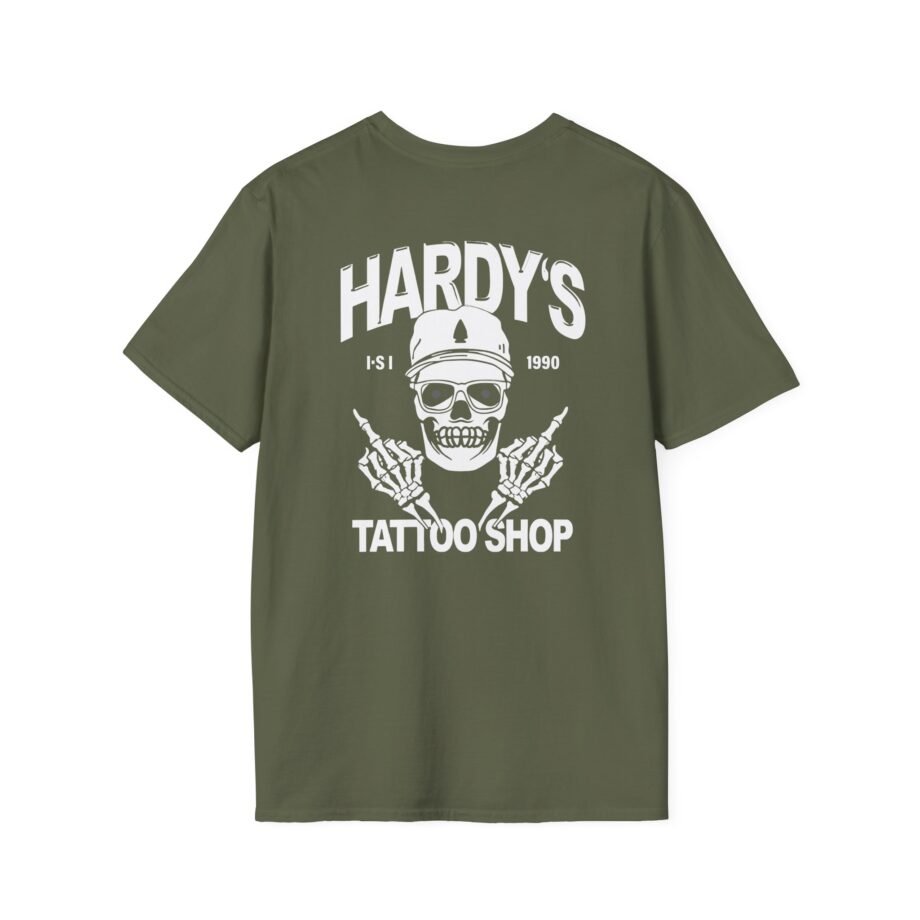 Hardy Tattoo Shop Unisex Softstyle T-shirt