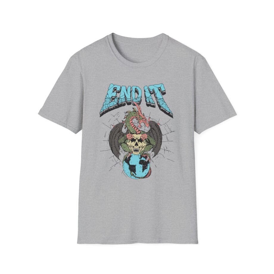 End It Mech Unisex Softstyle T-Shirt