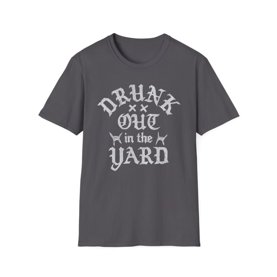 Hardy Drunk Out in the Yard Unisex Softstyle T-shirt