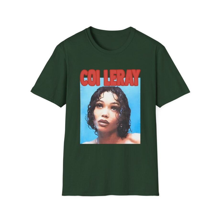 Coi Leray Portrait Unisex Softstyle T-shirt