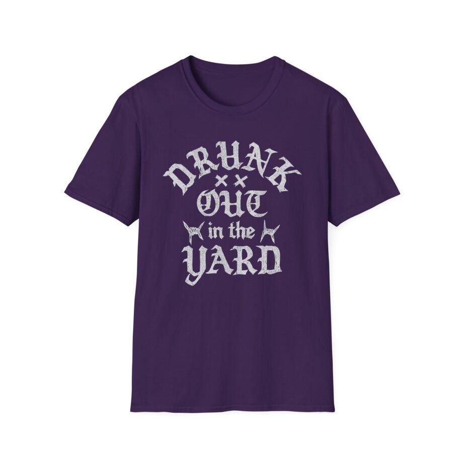 Hardy Drunk Out in the Yard Unisex Softstyle T-shirt