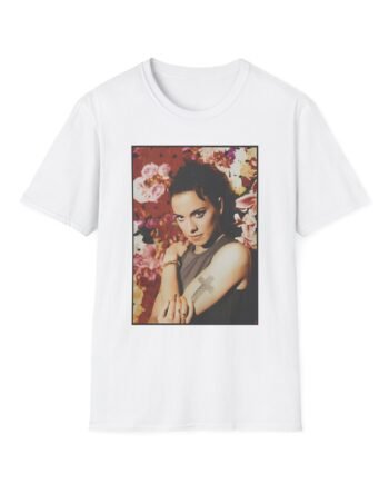 SG Melanie C Floral Photo Unisex Softstyle T-Shirt