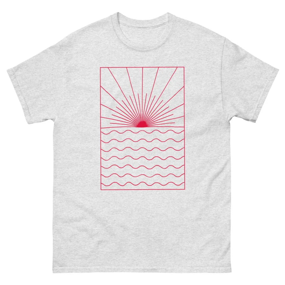 Ben Howard Backlight Red Logo Unisex classic tee