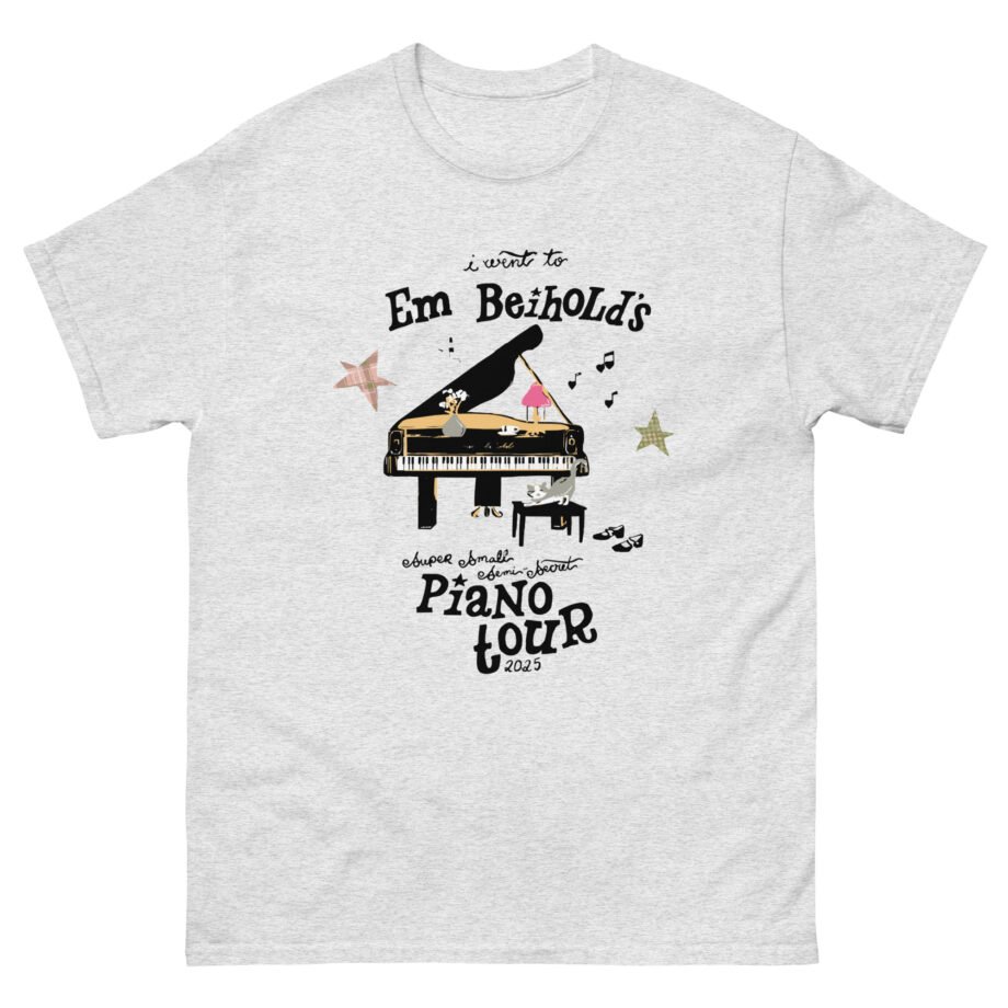 Em Beihold Piano Tour Unisex classic tee