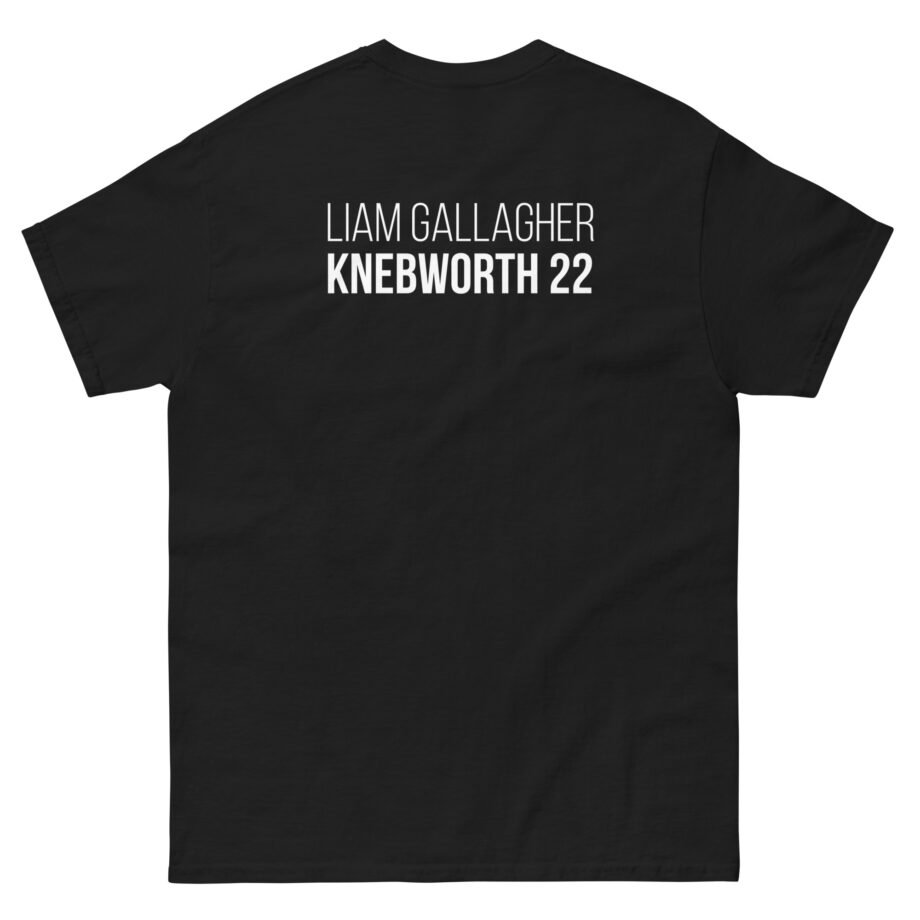 Liam Gallagher Knebworth 22 Live Photo Unisex classic tee