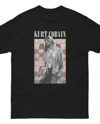 Kurt Cobain Checkered Unisex classic tee