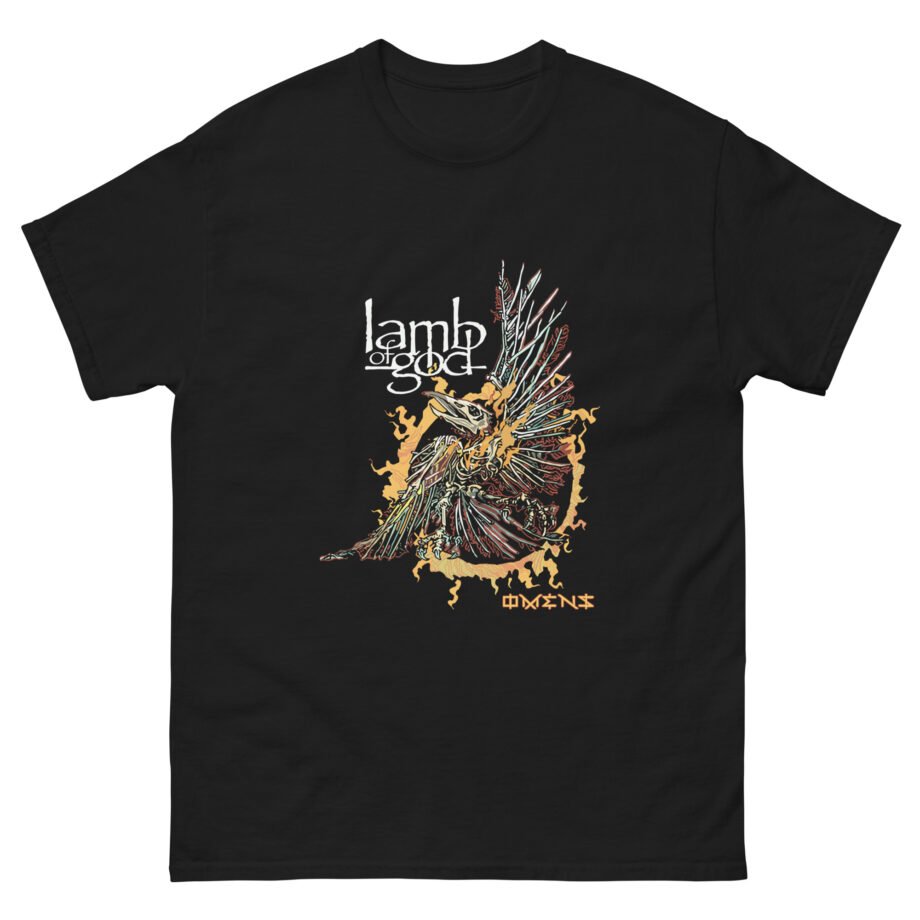 Lamb of God Omens Skeleton Eagle Unisex classic tee