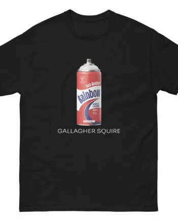 Liam Gallagher Just Another Rainbow Spray Can Unisex classic tee