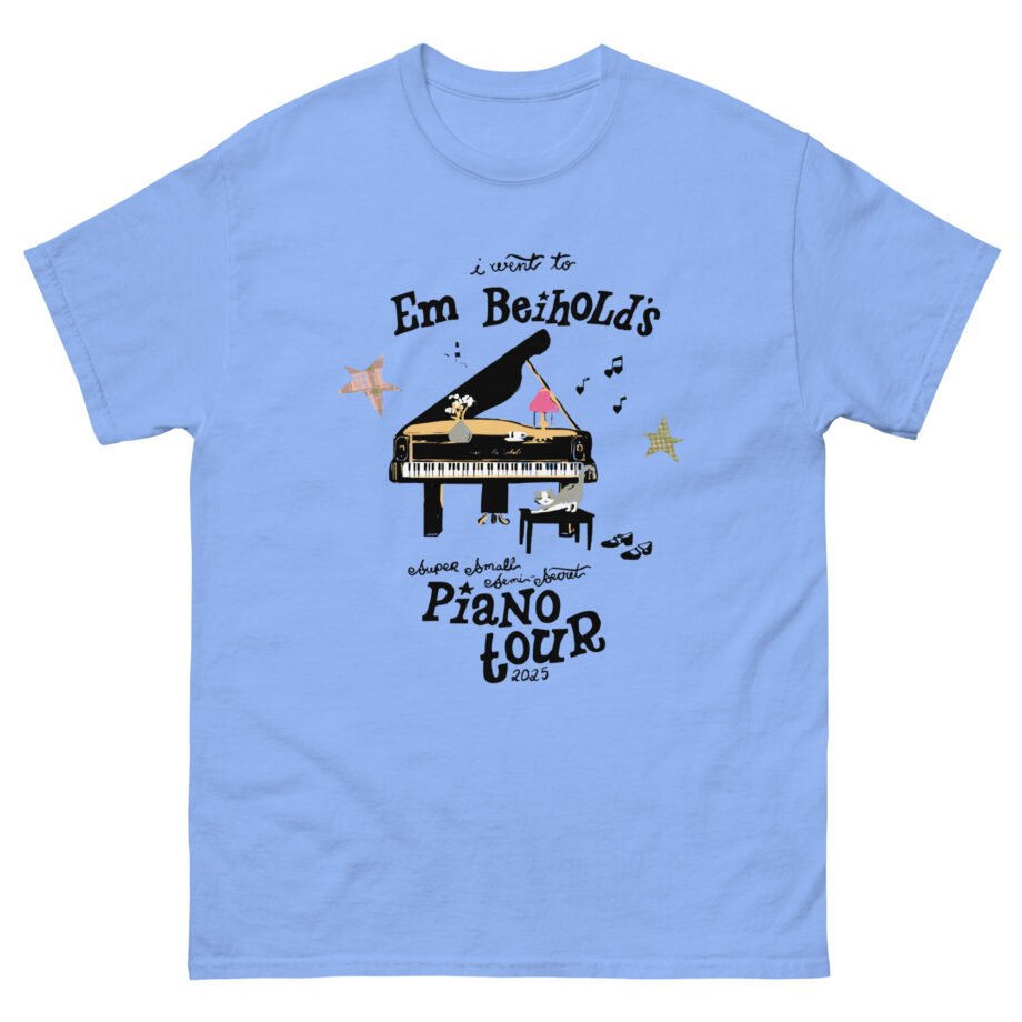 Em Beihold Piano Tour Unisex classic tee
