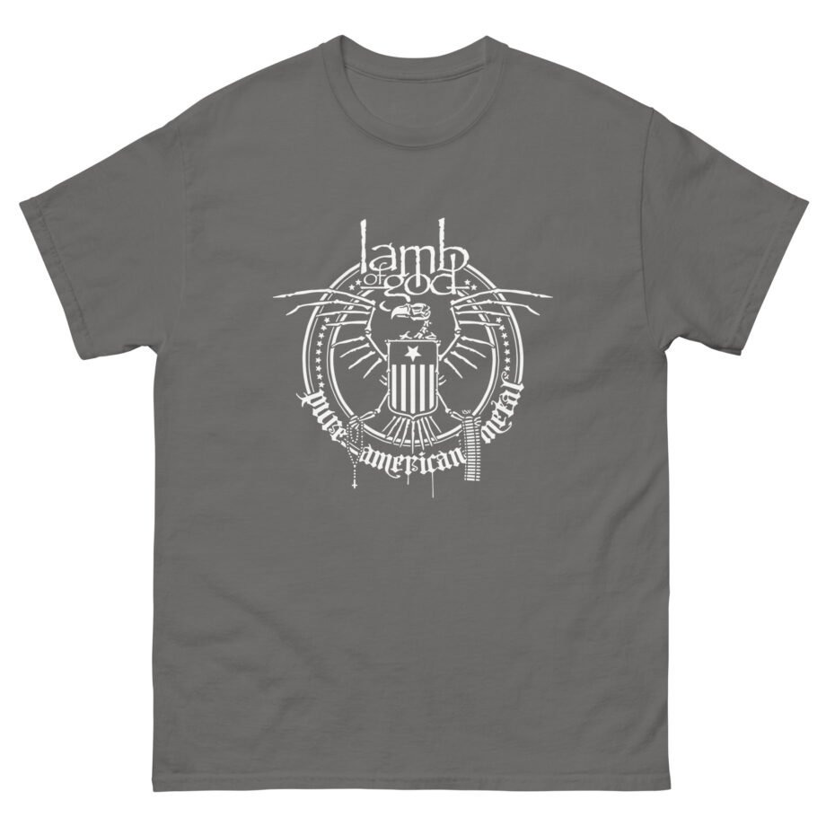 Lamb of God Skeleton Eagle Unisex classic tee