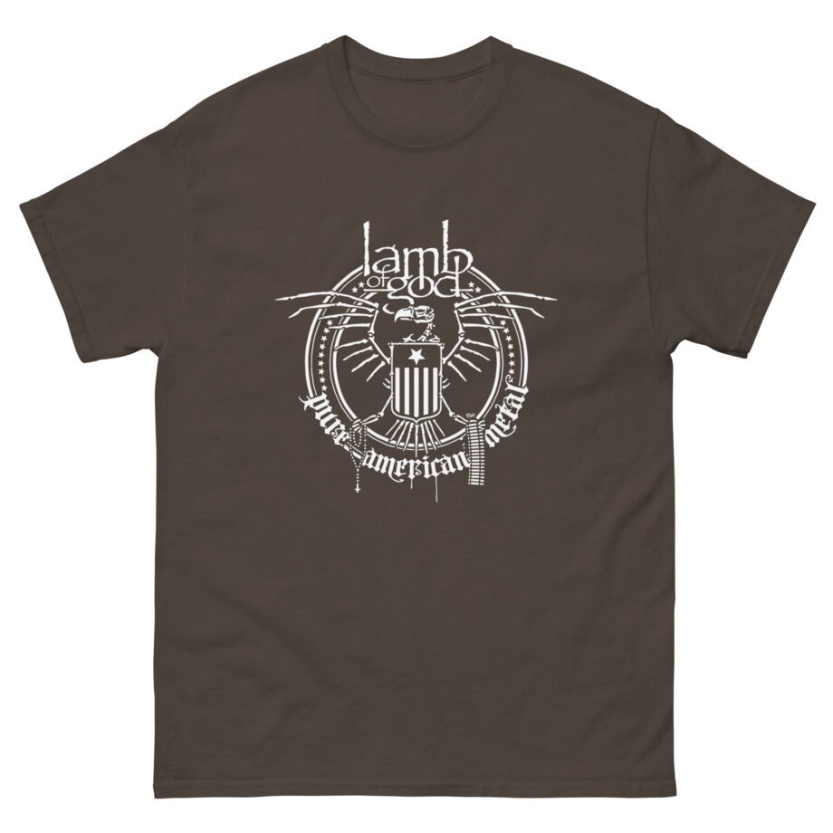 Lamb of God Skeleton Eagle Unisex classic tee