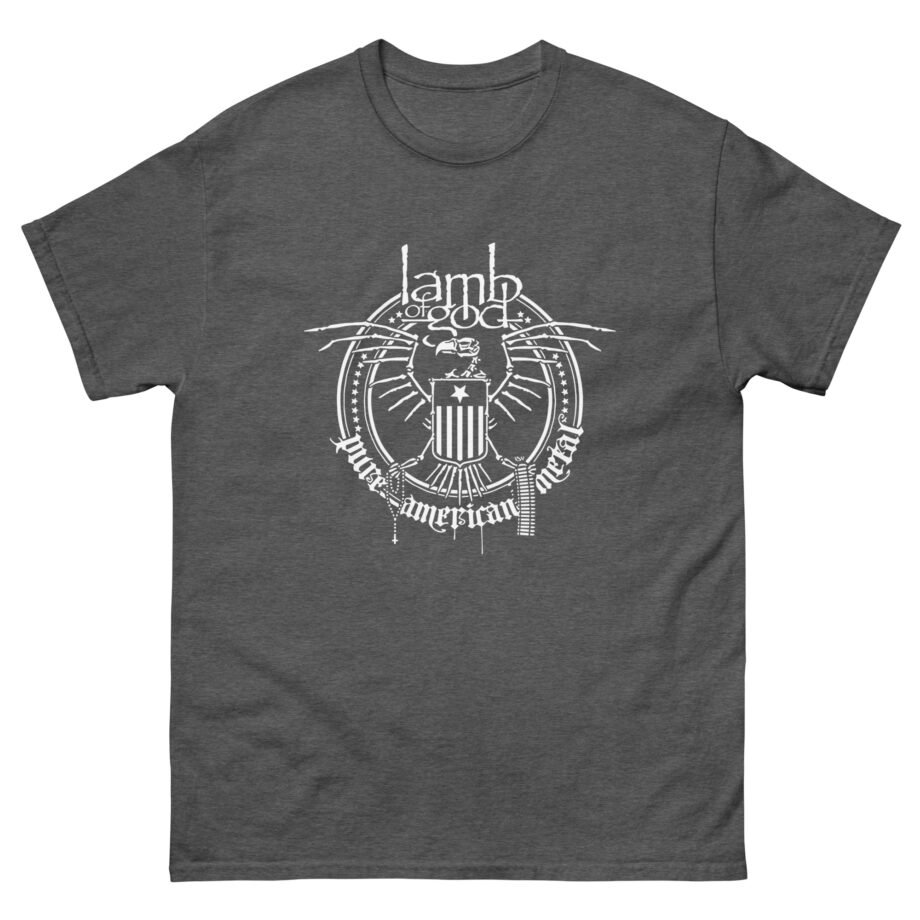 Lamb of God Skeleton Eagle Unisex classic tee