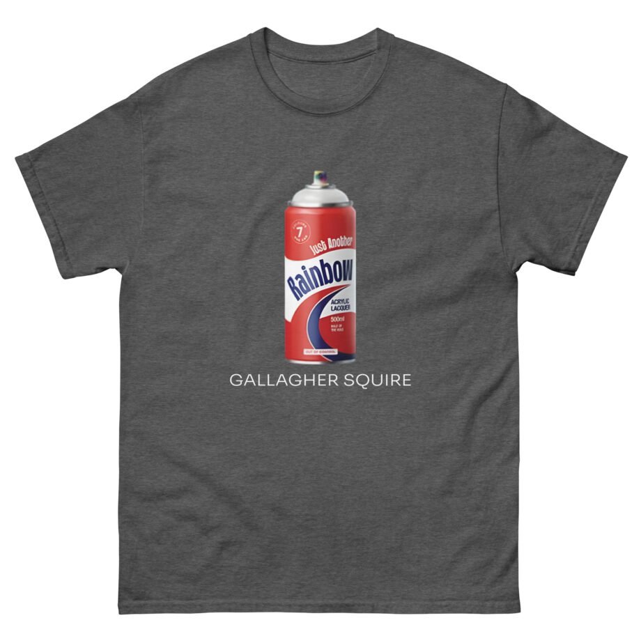 Liam Gallagher Just Another Rainbow Spray Can Unisex classic tee