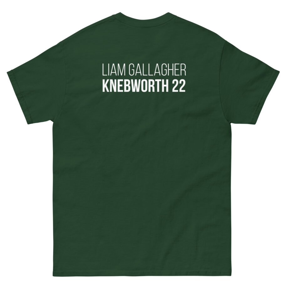 Liam Gallagher Knebworth 22 Live Photo Unisex classic tee