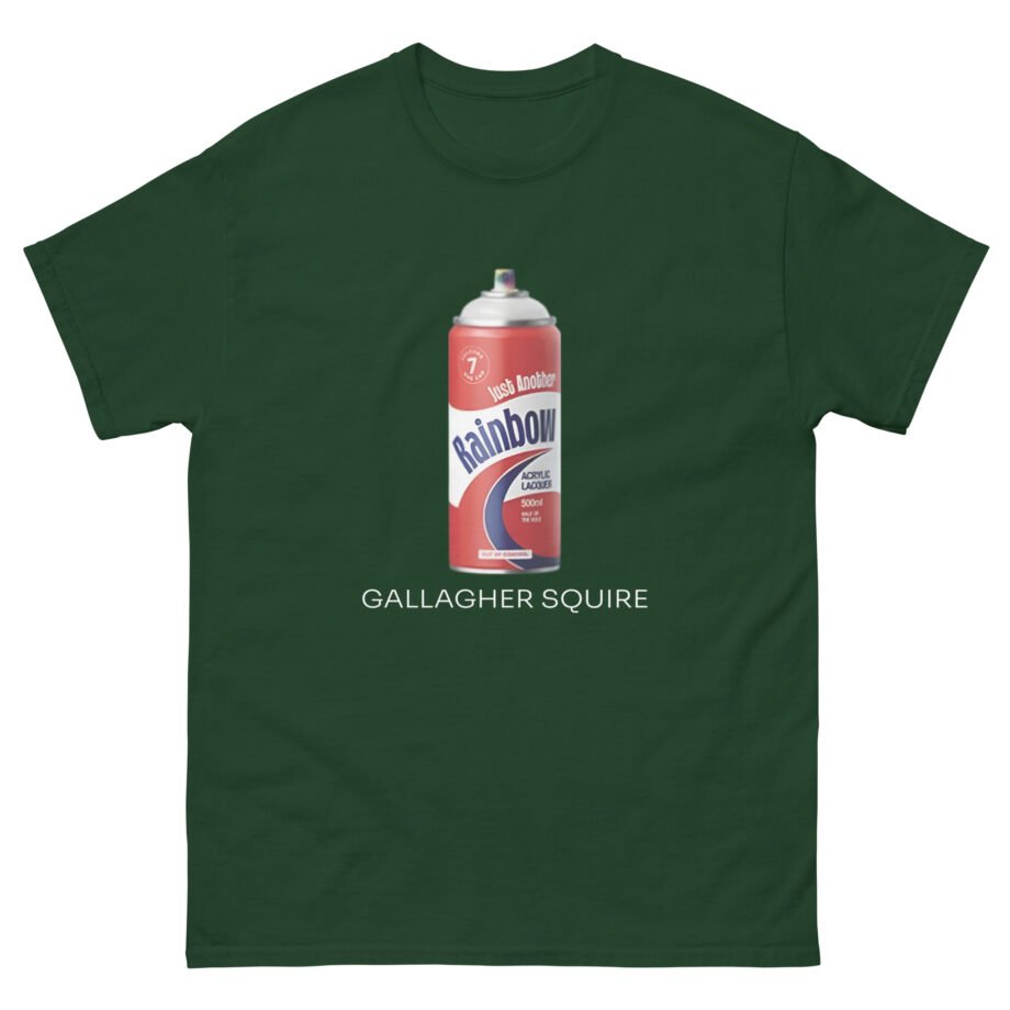Liam Gallagher Just Another Rainbow Spray Can Unisex classic tee