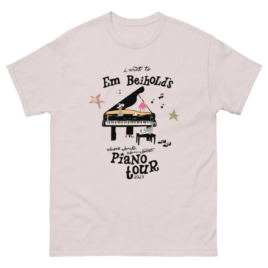 Em Beihold Piano Tour Unisex classic tee