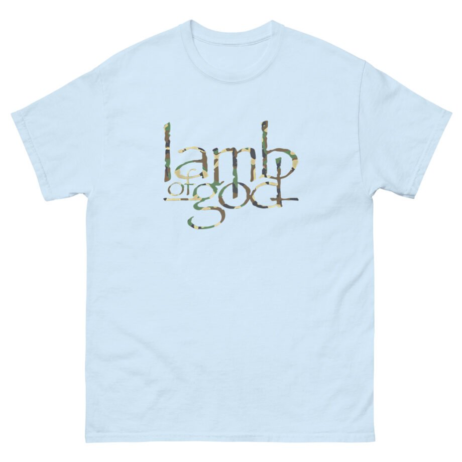 Lamb of God Camo Flag Unisex classic tee