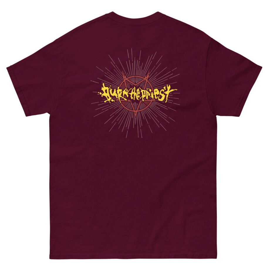 Lamb of God Burn The Priest Logo Unisex classic tee
