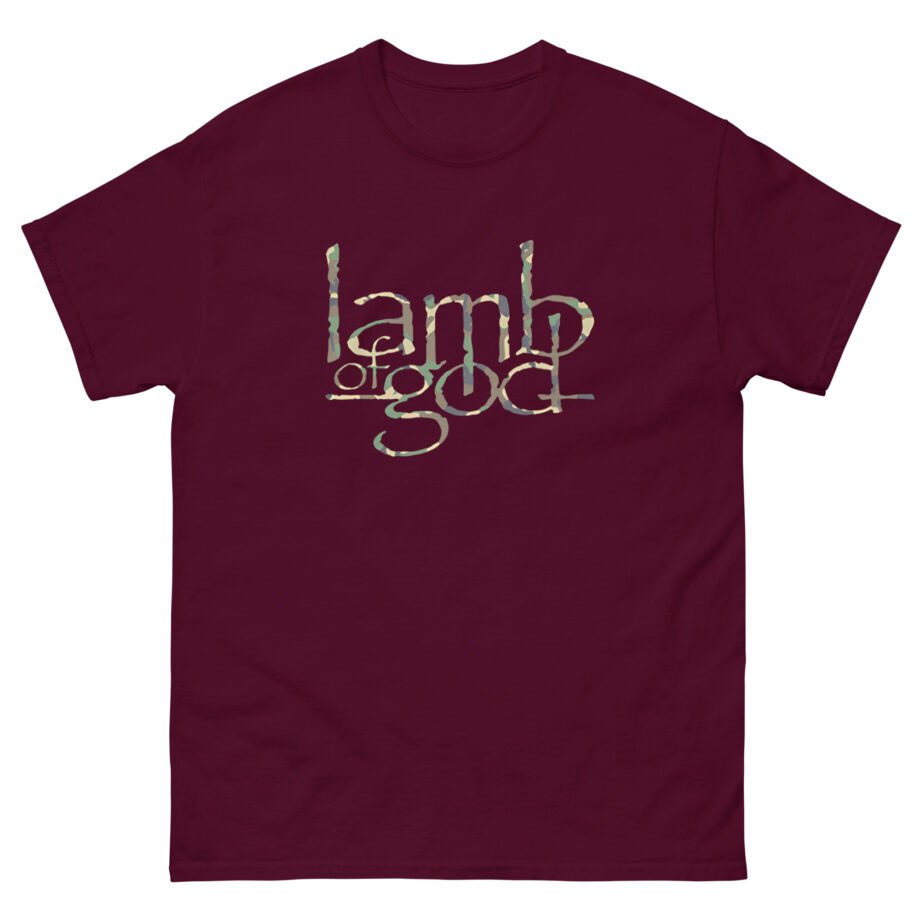 Lamb of God Camo Flag Unisex classic tee