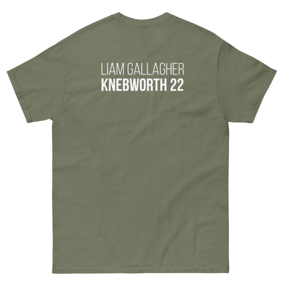 Liam Gallagher Knebworth 22 Live Photo Unisex classic tee