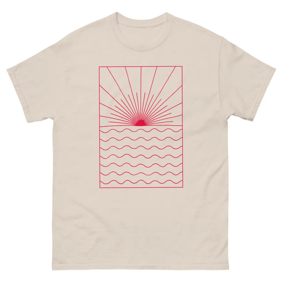 Ben Howard Backlight Red Logo Unisex classic tee