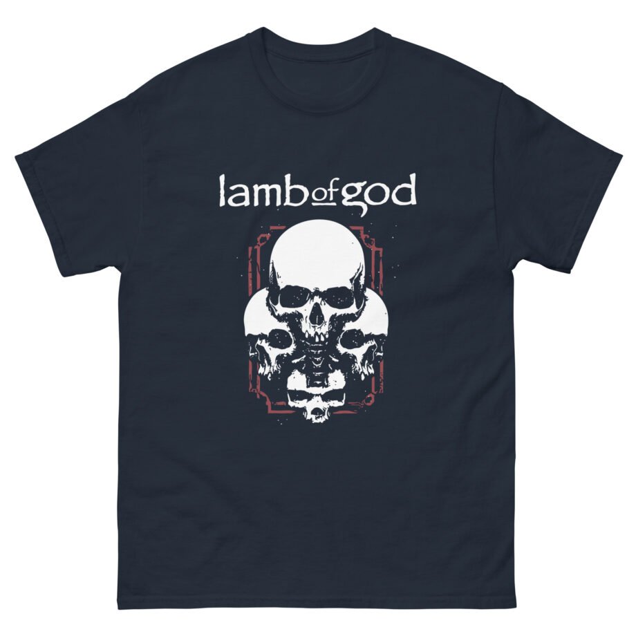 Lamb of God 4 Skulls Unisex classic tee