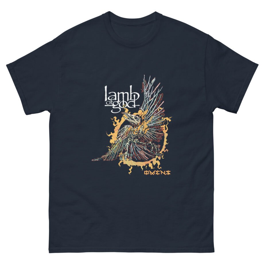 Lamb of God Omens Skeleton Eagle Unisex classic tee