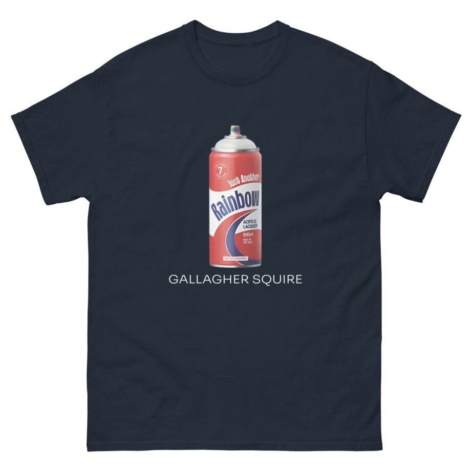 Liam Gallagher Just Another Rainbow Spray Can Unisex classic tee
