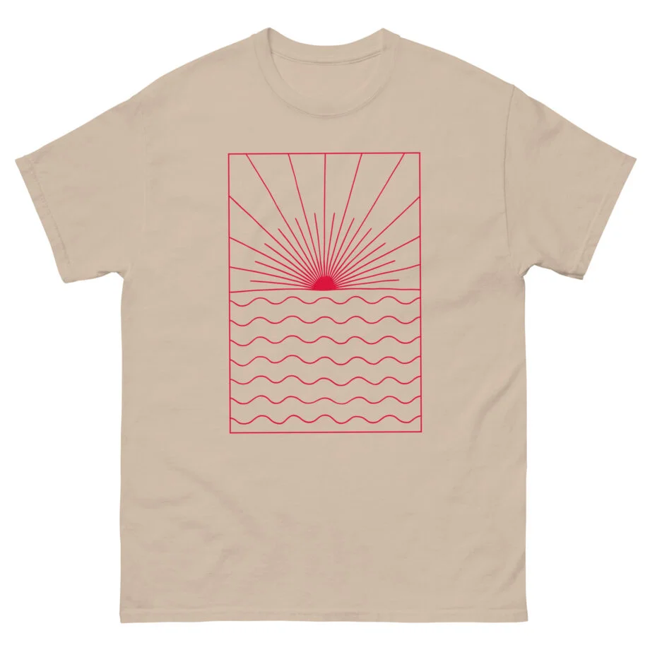 Ben Howard Backlight Red Logo Unisex classic tee