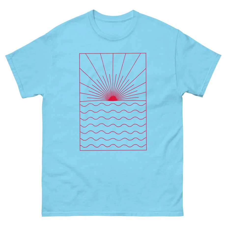 Ben Howard Backlight Red Logo Unisex classic tee
