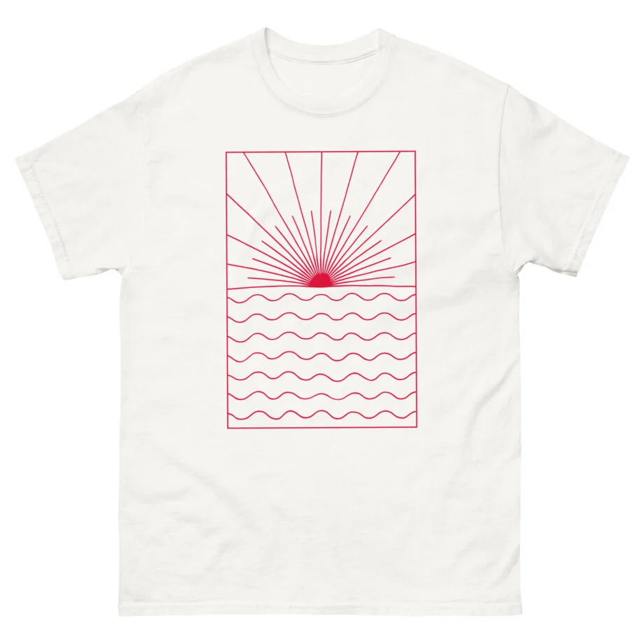 Ben Howard Backlight Red Logo Unisex classic tee