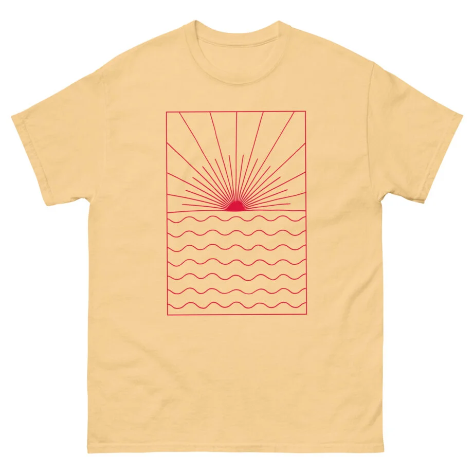 Ben Howard Backlight Red Logo Unisex classic tee