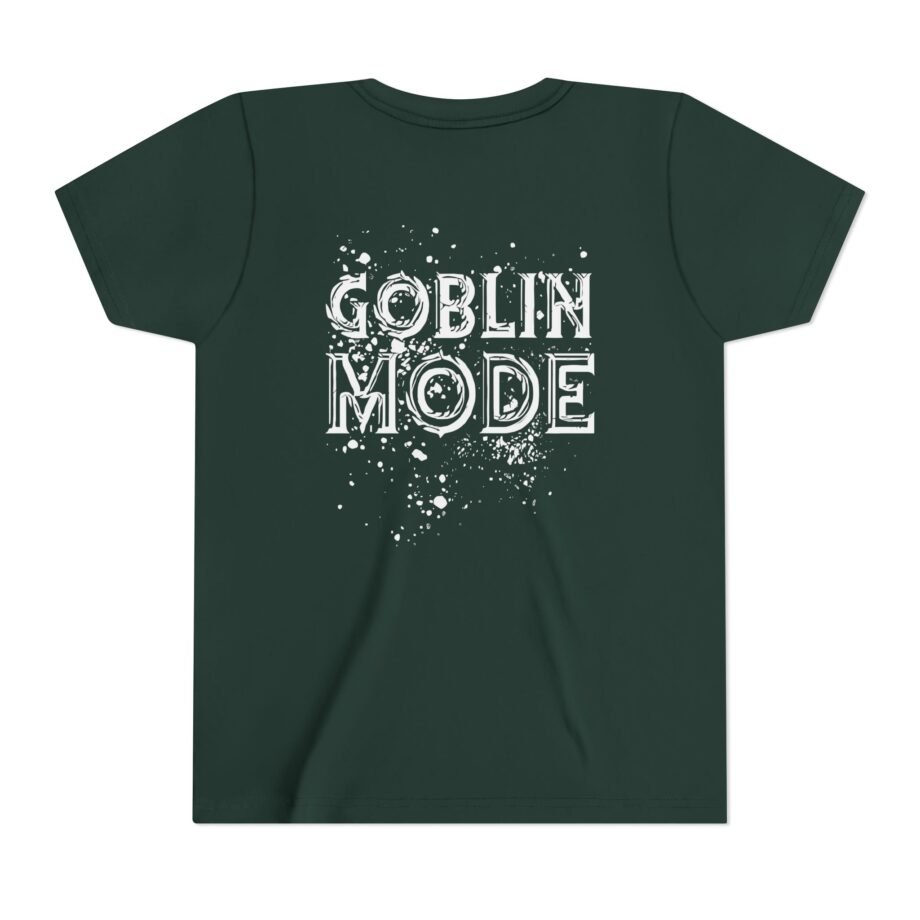Nekrogoblikon Goblin Mode Raglan Youth Short Sleeve Tee