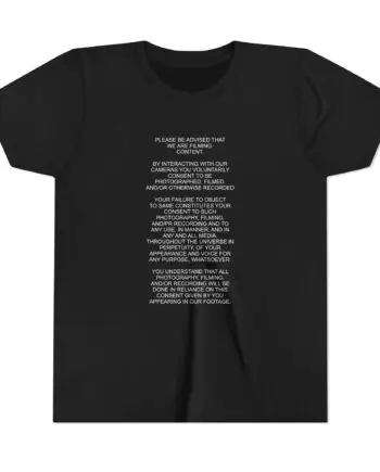 Nekrogoblikon We Are Filming Content Youth Short Sleeve Tee